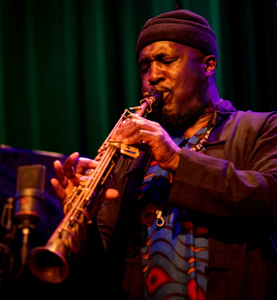 Nduduzo Makhathini Quartet 28 october 2021 BIM Amsterdam - Tony Kofi photo