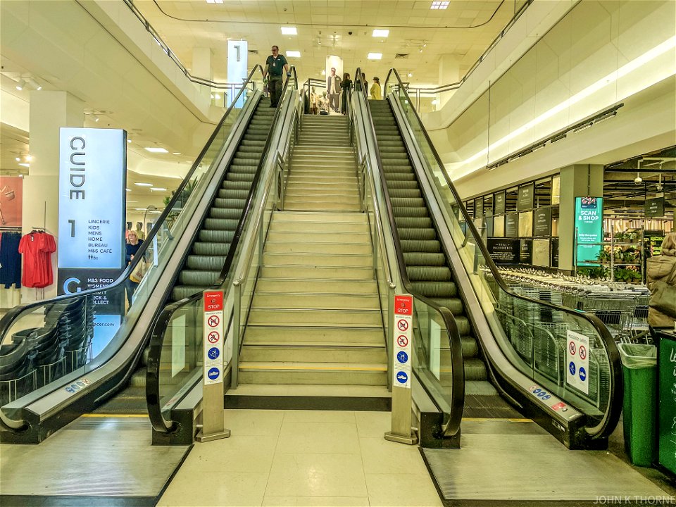 Escalators or Stairs? photo