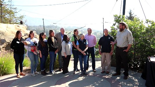 Santa Barbara Zoo receives 2018 Recovery Champion Award photo