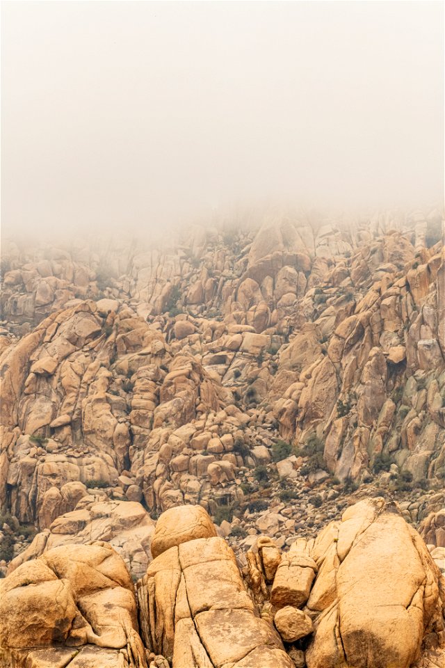 Cloudy day in Indian Cove