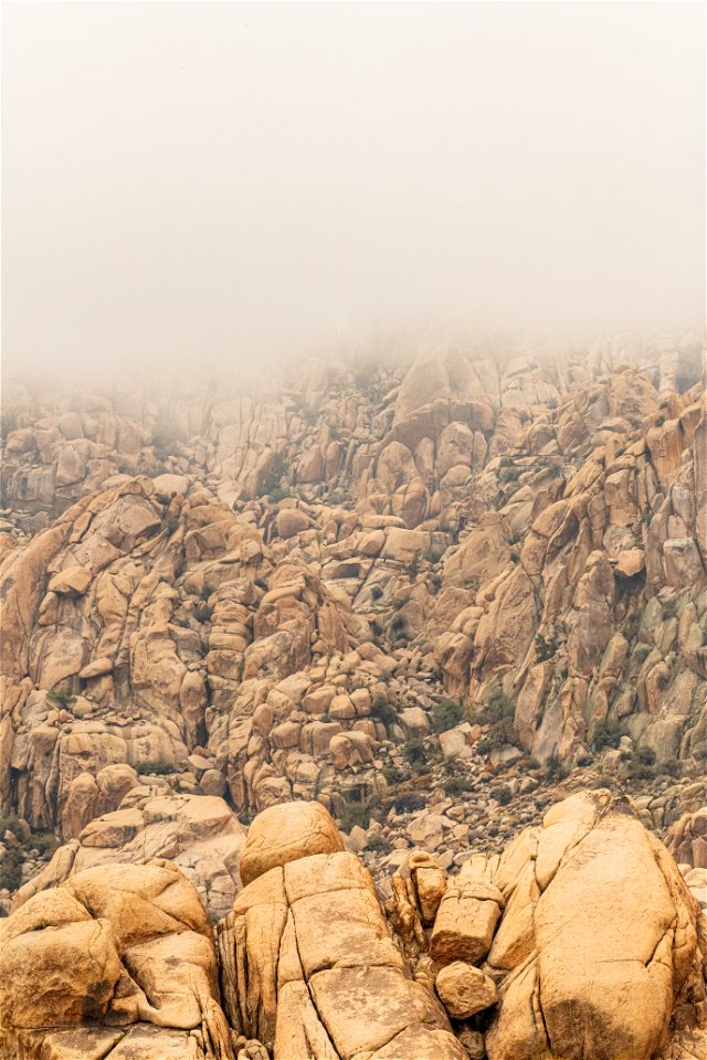 Cloudy day in Indian Cove photo