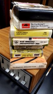 8 Track Tapes and Player
