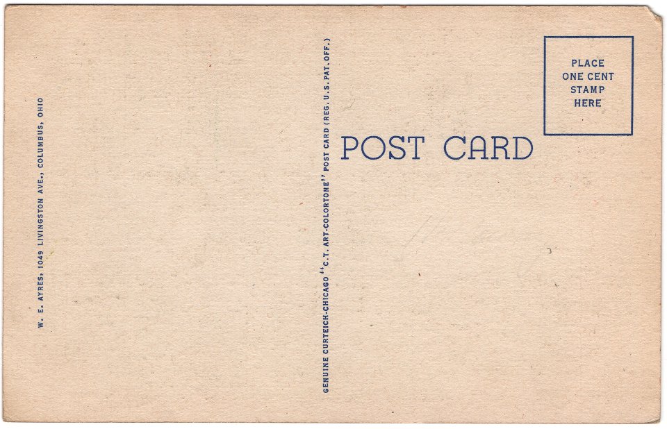 Back of Fort Hayes, Military Reservation, Columbus, Ohio (Date Unknown)