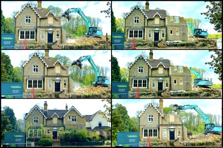 The Hermitage, Hermitage Lane, Barming Maidstone. Building Demolition. photo