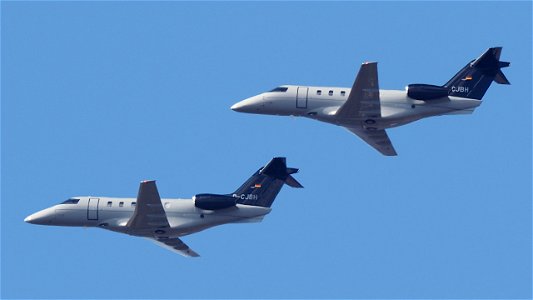 Pilatus PC-24 D-CJBH Silver Cloud Air from Mannheim (3800 ft.)