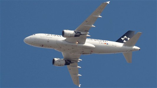 Airbus A319-114-D-AILS Lufthansa (Star Alliance Livery) Operated by Lufthansa CityLine from Luqa (9000 ft.)