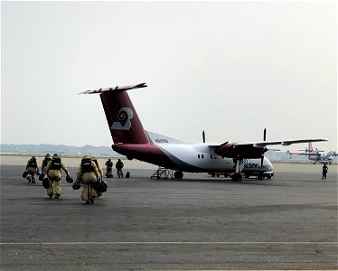 Winner 2022 BLM Fire Employee Photo Contest Category - Smokejumpers photo