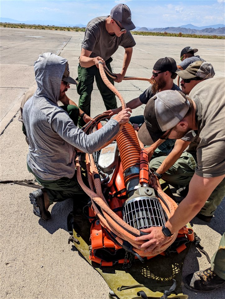 Boise Helitack Crewmembers Package Initial Attack Bucket