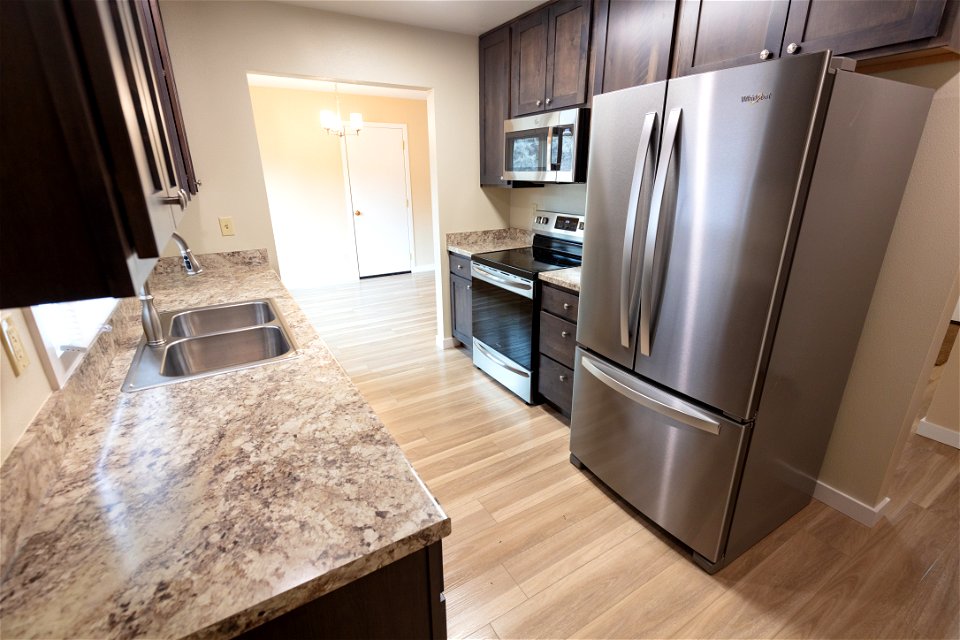 Housing improvement project goal 2: after kitchen