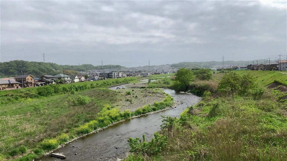 Asakawa River in Hino-shi