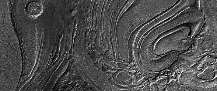 Banded Ridges in Hellas