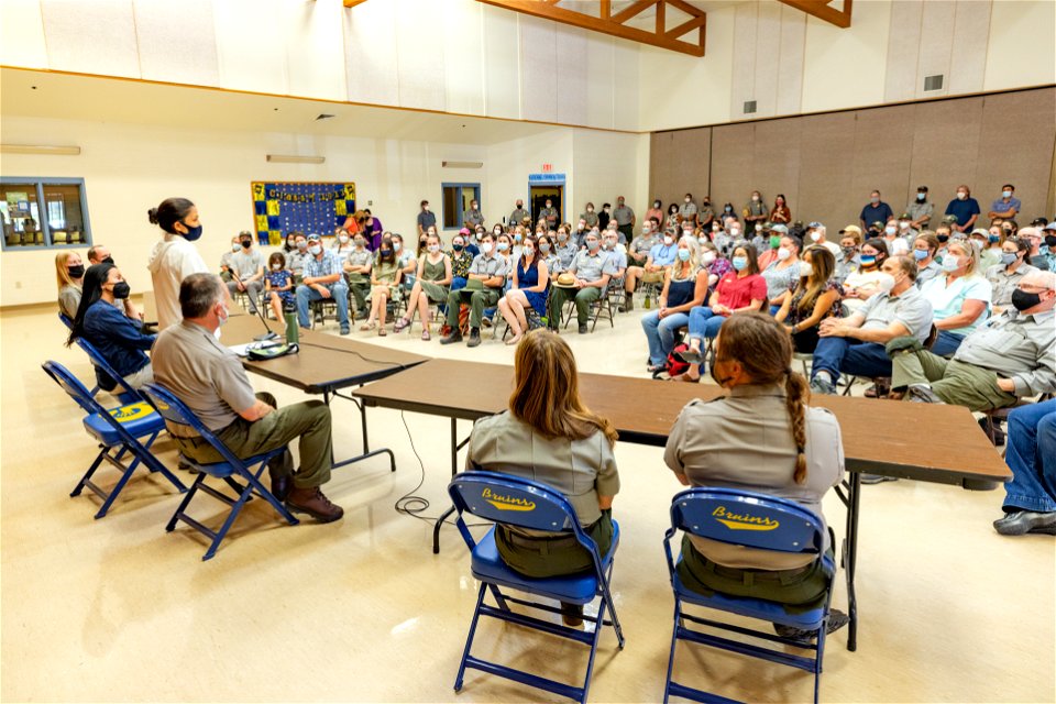 Yellowstone flood event 2022: Secretary Haaland meets with Yellowstone employees impacted by the flood