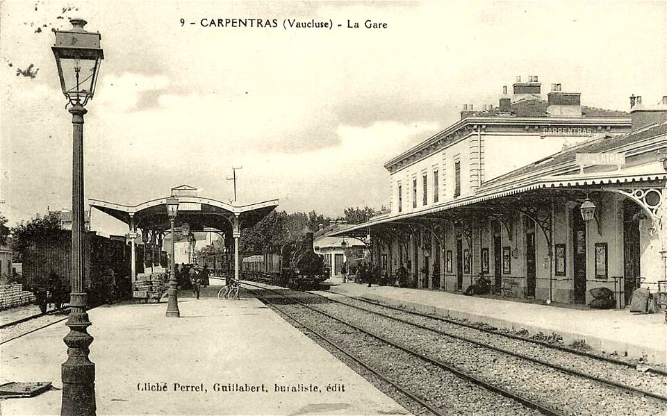 Carpentras.La gare