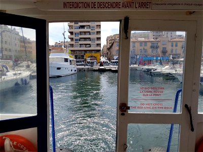 Marseille Vieux-Port Ferry Boat Marius