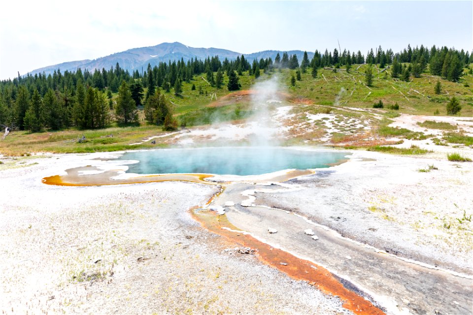 Columbia Spring and Mt. Sheridan photo