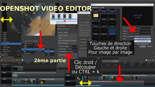 Tuto OpenShot video Editor (2ème partie) Les bases du montage photo