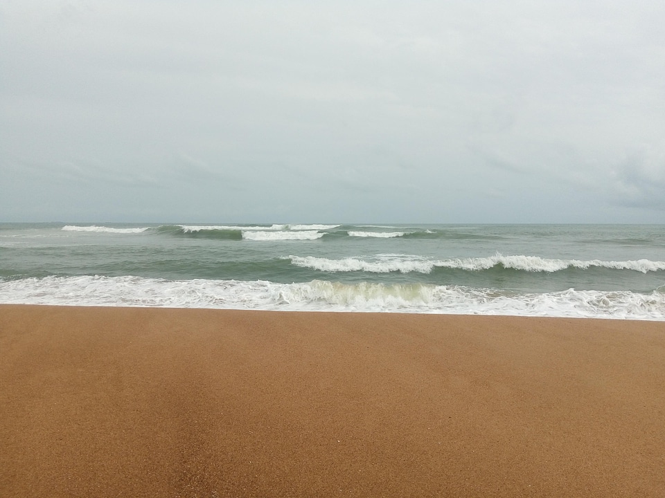 Beach seashore wave
