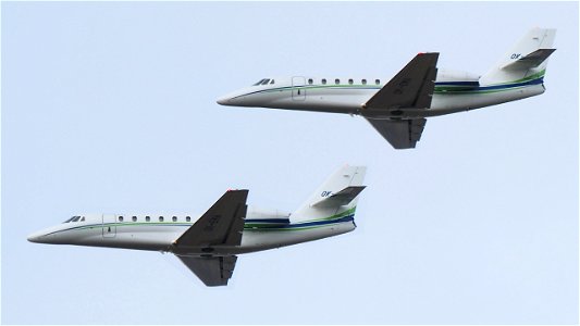 Cessna 680 Citation Sovereign OK-EMA from Palma de Mallorca (4000 ft.)