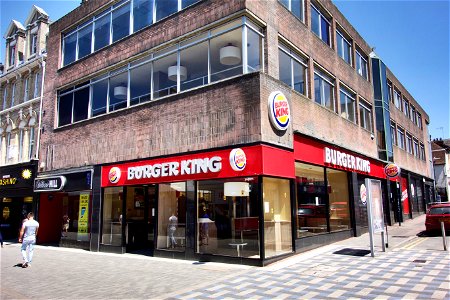 Burger King Maidstone Closed COVID. photo