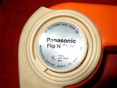American Panasonic hairdrier (6)