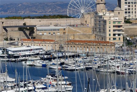 Vieux port de Marseille.