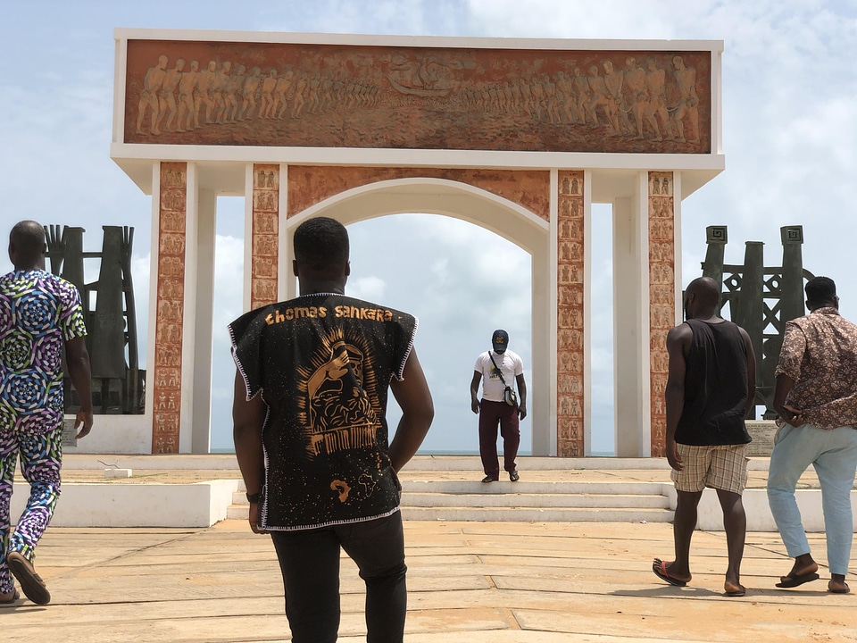 Visitor tourist man