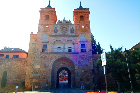 A better picture of the Jewish Quarter entrance to Toledo photo