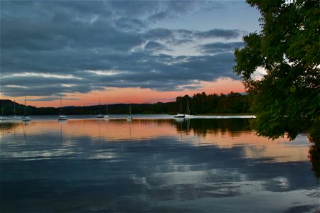 Dawn on the Lake photo