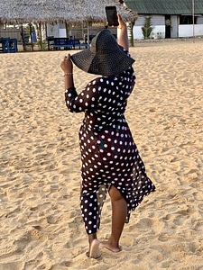 Woman pose posture