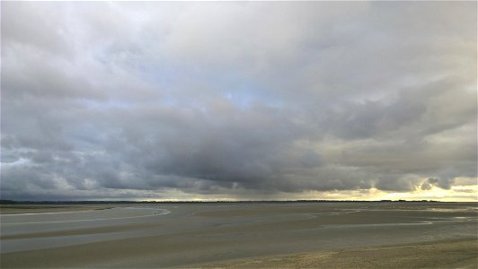 Bay of river Somme, France