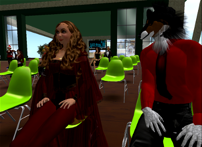 Beware of Leering Dogs in Second Life photo