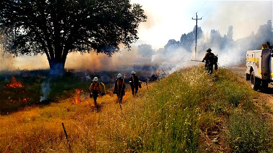 2021 BLM Fire Employee Photo Contest Category: Crews photo