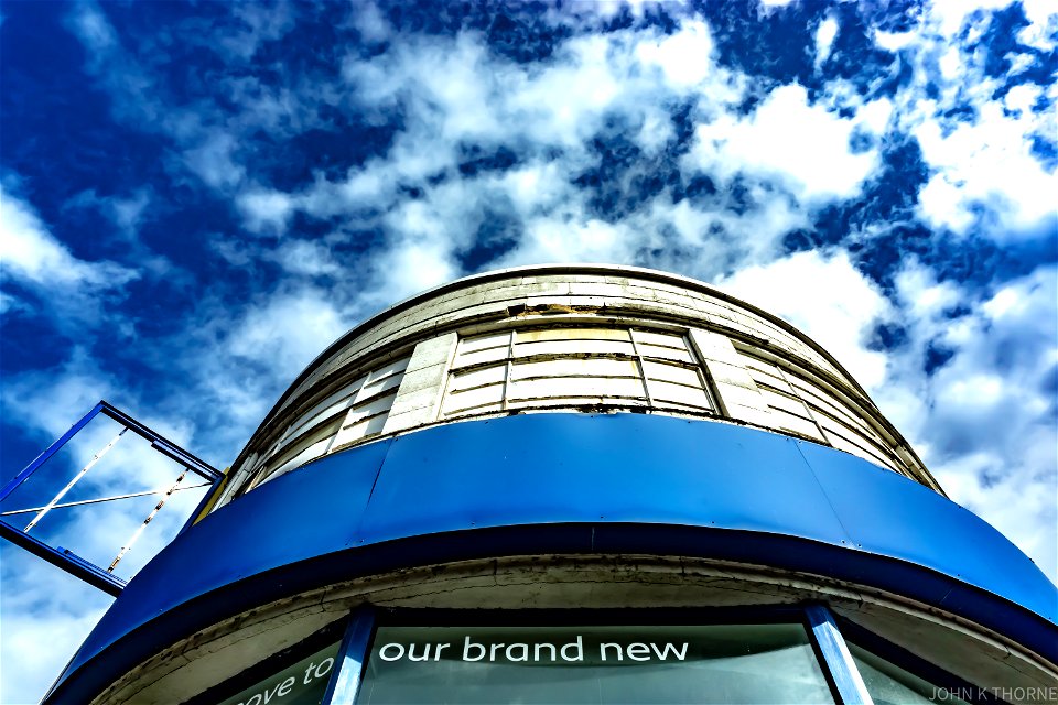 ART DECO CURVES ROOTES BUILDING MAIDSTONE