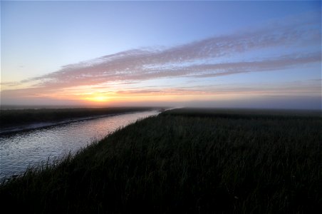 Morning mist photo