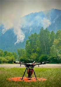 UAS, Moose Fire photo