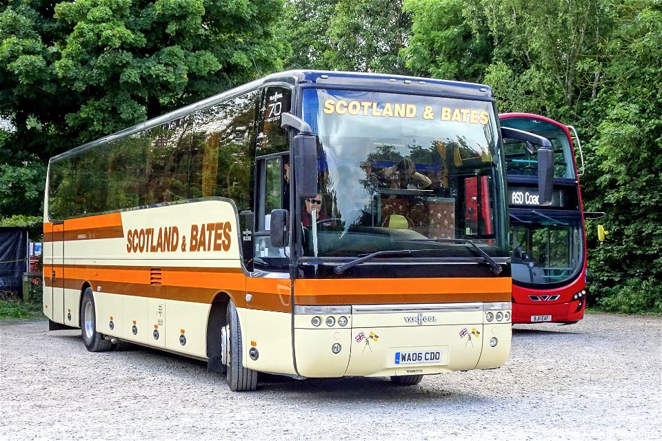 WA06CDO Scotland & Bates Coaches. KENT LIFE