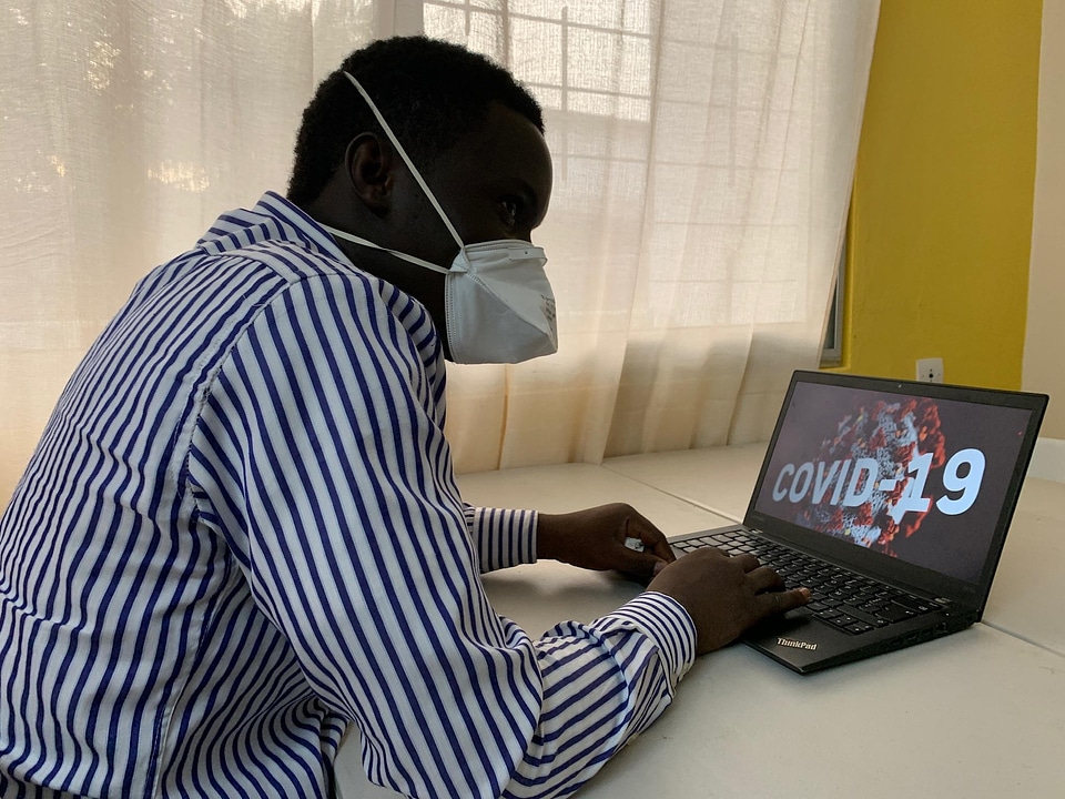 Work mask protective measures