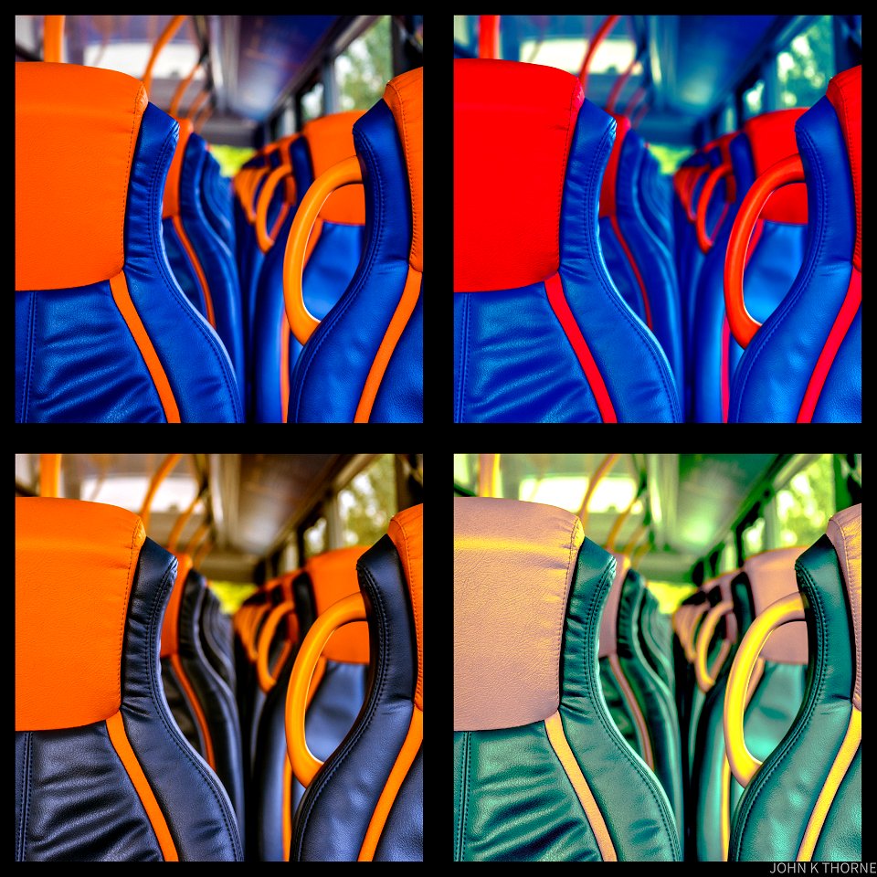 UPSTAIRS ON THE BUS