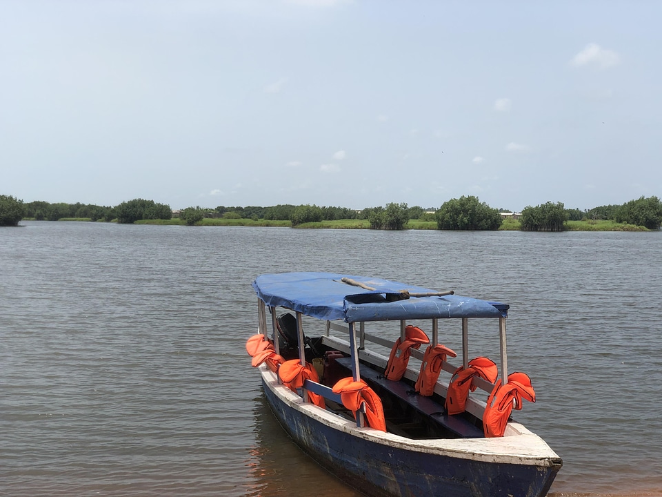 River motorized boat ecotourism