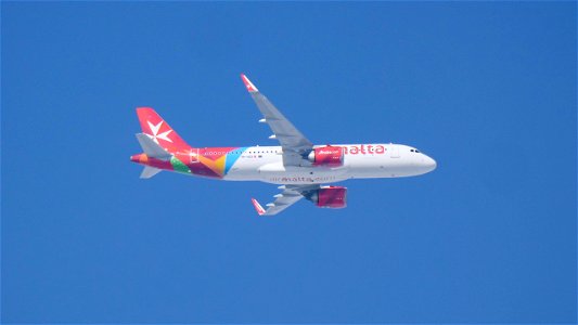 Airbus A320-251N Air Malta 9H-NEB from Luqa (6700 ft.) photo