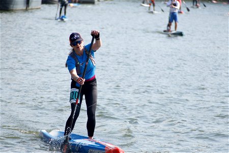 SUP Racing is more than just competition. It's a way to challenge yourself, a goal to aim for and a community of paddlers with a similar interest.
