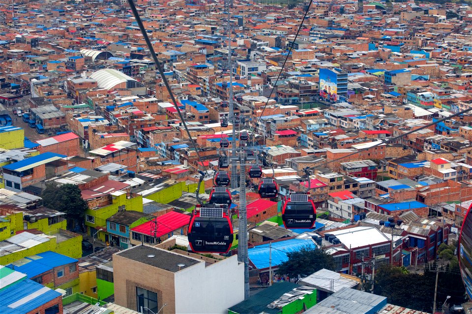 Cablecar in Bogotá