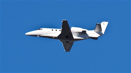 Cessna 560XL Citation XLS+ D-CVFA from Allendorf Airport (Hessisches Sauerland) (4300 ft.)