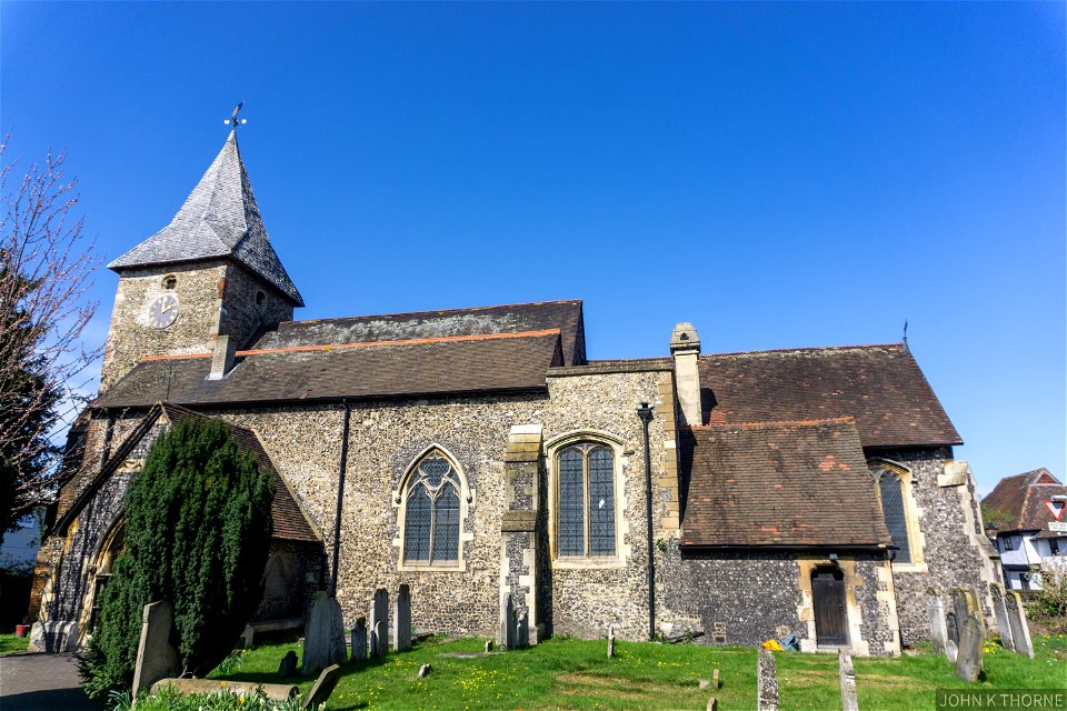 CHURCH OF ST MARY, HIGH STREET, ST MARY CRAY.