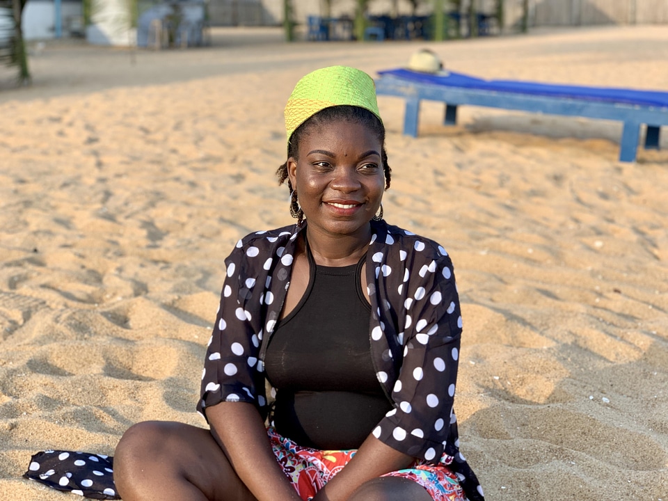 People woman beach