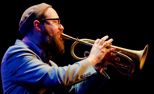 Kirk Knuffke Trio, 2 juni 2016 BIM Amsterdam - Kirk Knuffke