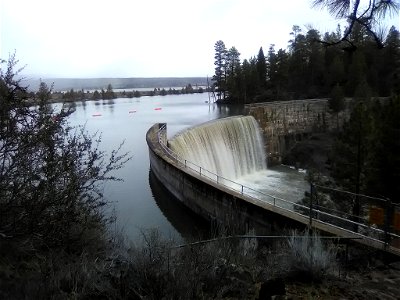 Gerber Dam Spill located on Miller Creek in Oregon, 2019