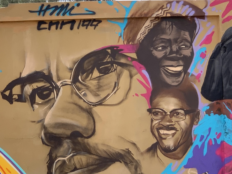 Graffiti street art color