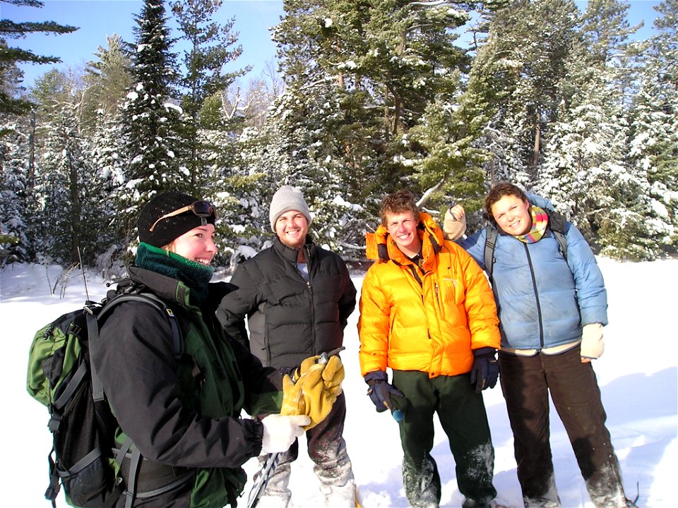 FS-Superior-USFSphoto Group on South Hegman, permit check