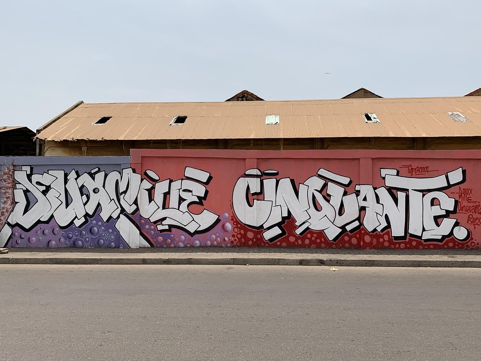 Graffiti street art color
